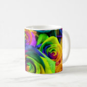 Tasse rose d'arc-en-ciel (Devant droit)