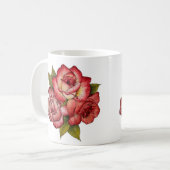 Tasse rose de bouquet de cru (Devant gauche)