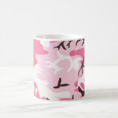 Tasse rose de camouflage (Centre)