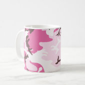 Tasse rose de camouflage (Devant gauche)