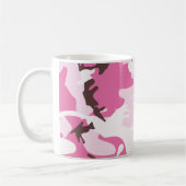 Tasse rose de camouflage (Gauche)