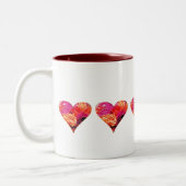 Tasse rose de coeur (Gauche)