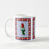 Tasse rose de coeur (Gauche)
