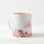 Tasse rose de Coffe (Devant gauche)