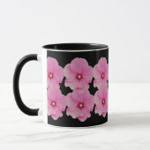 Tasse rose de conception de Lavateras (Gauche)