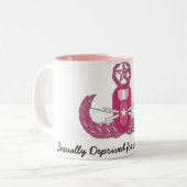 Tasse rose de crabe d'EOD (Devant gauche)