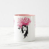 Tasse rose de demoiselle de honneur de Valuegem (Centre)