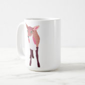 Tasse rose de faon (Devant gauche)