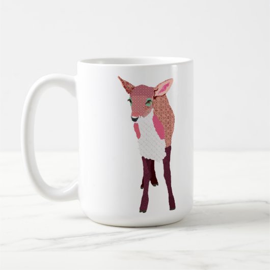 Tasse rose de faon (Gauche)