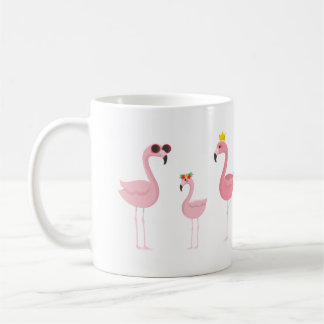 Tasse rose de Flamant rose