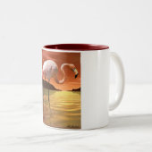 Tasse rose de Flamant rose de la Floride (Devant droit)
