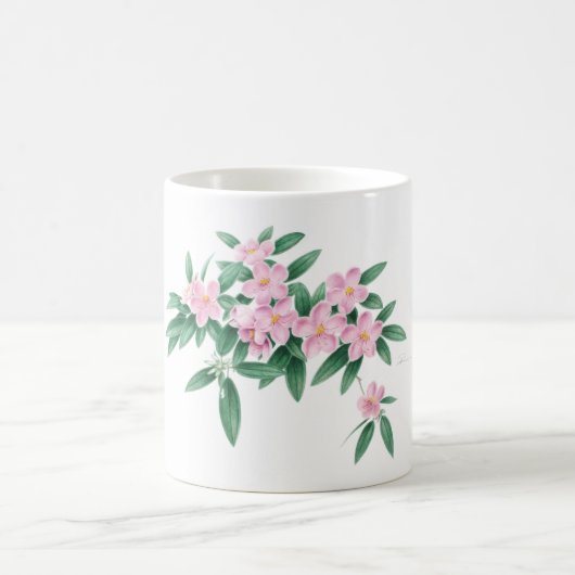 Tasse rose de fleur par Ho coup de Mang (Centre)