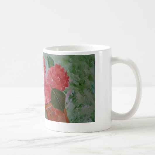 Tasse rose de fleurs (Droite)