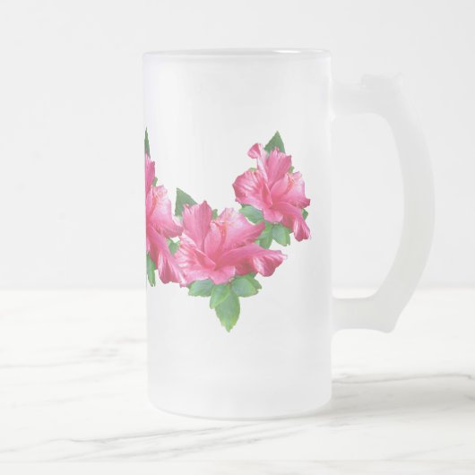 Tasse rose de Lei de ketmie (Droit)