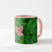 Tasse rose de lierre (Devant droit)