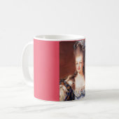 Tasse rose de Marie Antoinette de Français de (Devant gauche)