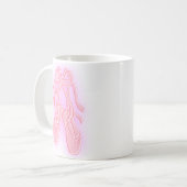 Tasse rose de pantoufles de ballet (Devant gauche)
