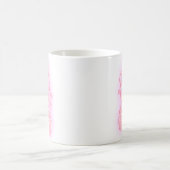 Tasse rose de pantoufles de ballet (Centre)