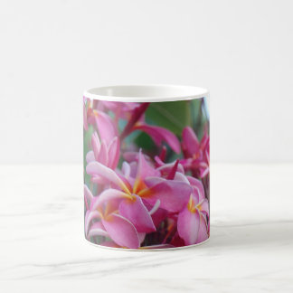 Tasse rose de Plumeria