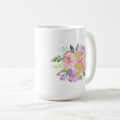 Tasse rose de point-virgule (Devant droit)