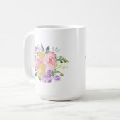 Tasse rose de point-virgule (Devant gauche)