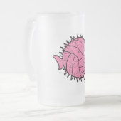 Tasse rose de poissons de décolleur de boule de (Devant gauche)