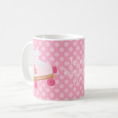 Tasse rose de Rollerskates (Devant gauche)