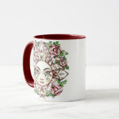 Tasse rose de Solara Coffe (Devant gauche)