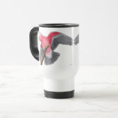 Tasse rose de voyage de Galah de cacatoès de (Devant gauche)