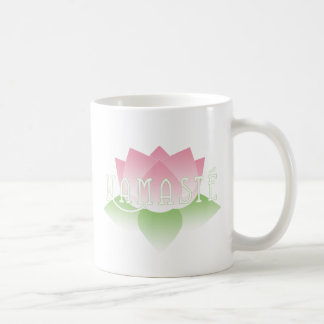 Tasse rose de yoga de Namaste Lotus