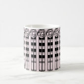 Tasse rose inspirée par Mackintosh de Rennie (Centre)
