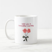 Tasse Rose Matinée Belle (Gauche)