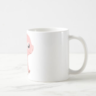 Tasse rose mignonne de porc