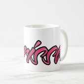 Tasse rose pâle Larissa tasse à thé tasse à café (Devant droit)