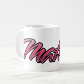 Tasse rose pâle Matilde tasse à thé tasse à café (Devant gauche)