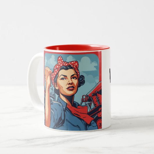 Tasse Rose Riley (Devant gauche)