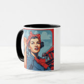 Tasse Rose Riley (Devant gauche)