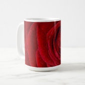 Tasse Rose Rouge - 15 oz. (Devant gauche)