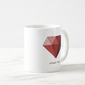 Tasse rouge (Devant droit)
