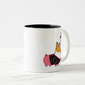 Tasse rouge | CorgiThings d'infirmière de corgi (Devant droit)