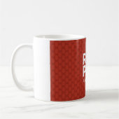 Tasse rouge d'analytique de pilule (rouge) (Gauche)
