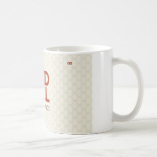 Tasse rouge d'analytique de pilule (Tan)