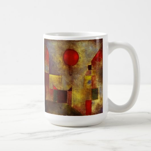Tasse rouge de ballon de Paul Klee (Droite)