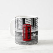 Tasse rouge de boîte de téléphone de Londres (Devant gauche)