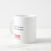 Tasse rouge de boîte - rien n'a changé (Devant gauche)