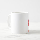 Tasse rouge de bonsaïs d'érable japonais (Devant gauche)