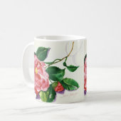 Tasse rouge de camélia (Devant gauche)