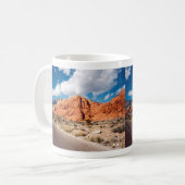 Tasse rouge de canyon de roche (Devant gauche)