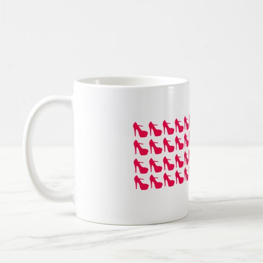 Tasse rouge de chaussure (Gauche)