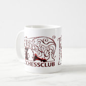 Tasse rouge de chrome (Devant gauche)